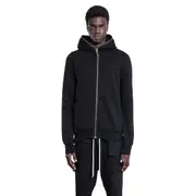[RICK OWENS DRKSHDW] Hollywood Gimp Hoodie in Furka Sweatshirt Black