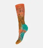 [Alanui] Alanui Bandana cotton-blend socks One Size orange