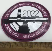 Shot Show 2022 Cody Wyoming Sticker Cody Firearms Museum Give Away 3”