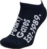 PEARLY GATES(パーリーゲイツ) Parly Gates 053-5186101 Men's Ankle Socks (New History Logo Pattern) / Golf Socks
