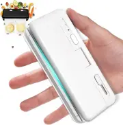 3 In 1 Bag Sealer 1300mA USB Rechargeable Heat Cutter Mini Sealer For Food
