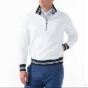 New B DRADDY Furyk Pullover White BDSL06