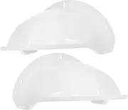Tofficu 2Pcs Outdoor Camera Sun Rain Cover Protective Shield for Security Cameras Weather Resistant Housing Easy Installation for Various Outdoor Scenarios