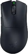 Razer DeathAdder V3 Pro Gaming Mouse: 63g Ultra Lightweight - Focus Pro 30K Optical Sensor - Fast Optical Switches Gen-3 - HyperSpeed Wireless - 5 Programmable Buttons - 90 Hr Battery - Black