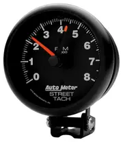 Auto Meter Z-Series Street Tachometer 3-3/4" Pedestal Mount 0-8,000 rpm AU2894