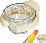 Bird Cage Feed, Bird Bowls, Removable Bird Feeders, Watering Supplies, Chinchilla Cage Accessories, Small Pet Feeder Bowl for Birds