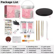 Hand Casting Kit for Couples Adults Keepsake DIY Plaster Statue Cast Kit Gift