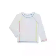 Wonder Nation Baby and Toddler Boy Long Sleeve Swim Rashguard, Sizes 12M-5T