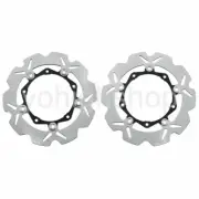 Front Brake Rotors Discs For Yamaha XP500 T-Max 2004-07 12-15 ABS Models 12-2018