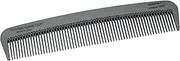 Chicago Comb Model 3 Carbon Fibre, Made in USA, Anti-static, 14 centimeters (5.5 inches) long, Fine-tooth, Pocket, Travel, EDC comb, Finer Hair and Beards
