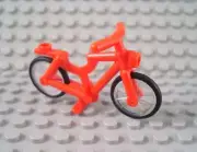 New LEGO Red Minifigure City Bicycle Bike Accessory