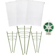 Adjustable Detachable Tomato Cage, Tomato Plant Support Cages Trellis9784