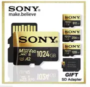 Sony Micro SD Card 1TB 512GB 256GB 128GB 64GB 1GB High-Speed Memory Card For PC