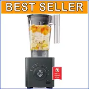 Stylish 48 oz Countertop Blender with Stainless Steel Blades - Quiet & Powerful
