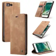 CaseMe iPhone 7 Plus 8 Plus Classic Folio Case Cover Apple iPhone 7+8+ [Brown]