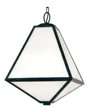 Crystorama 3-Light Glacier Outdoor Chandelier