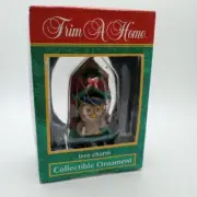 Vintage Ornament Trim a home Collectible Tree Charm Cuckoo Clock Owl Xmas