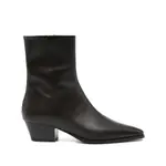 [Aeyde] Aeyde Pointed-toe Ankle Boots 37 IT BROWN