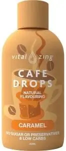 Vital Zing Café Drops Caramel 40ml