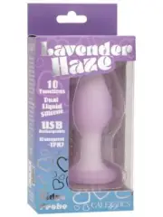 California Exotics Lavender Haze Ridge Probe 10 Function Vibrating Butt Plug