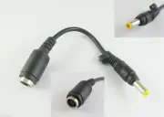 10x DC Power 4.8x1.7mm To 7.4x 5.0mm & Pin Cord M/F Adapter Cable HP DELL Laptop