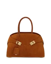Ferragamo Hug Suede Handbag