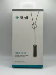 Fitbit Flex 2 Metal Accessory Pendant Silver