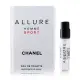 CHANEL 香奈兒 ALLURE HOMME 男性運動淡香水 針管小香 1.5ml