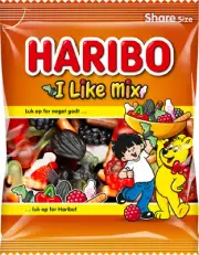 Haribo I Like Mix 275g, 10-Pack - Danish Assorted Sweets