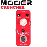 在飛比找PChome24h購物優惠-Mooer Cruncher 高增益失真效果器【Distor