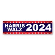 Harris / Waltz 2024 Bumper Strip Magnet