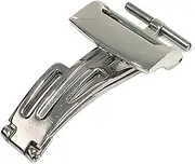 AP Solid Seamless Folding Clasp 18mm 4 Color Fashion Stainless Steel Buckle Wristband Accessories Clasp