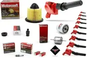 Tune Up Kit 1999 Ford F250 Super Duty V10 6.8L High Performance Coil DG508 SP479 (for: Ford)