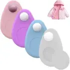 Silicone for AirTag Case with Safety Pin Tracker Case For Apple Airtag