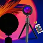 Sunset Lamp Projector for Room, Sunset Light Projector with 24Keys Remote 16 ...