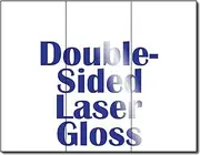 38lb Bond Laser Gloss Tri-fold Brochures - 250 Glossy Brochures for Laser Printers Only
