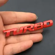 1x 3D Turbo Car Emblem Badge Sticker Decal Decor Car Body Rear Tailgate Sticker (for: Ford)