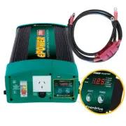 ENERDRIVE EPOWER 12V 2600W INVERTER W/RCD + CABLE KIT