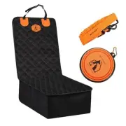 Dog Car Seat Cover Front Seat Protector Nonslip Scratchproof Front Seat Cover