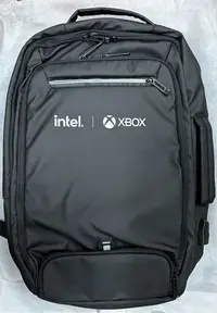 在飛比找Yahoo!奇摩拍賣優惠-商務電腦背包 可背可提 可掛行李箱上 可接行動電源 大容量5