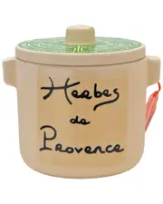 Aux Anysetiers du Roy Herbs De Provence In Ceramic Jar 1oz 6-Pack