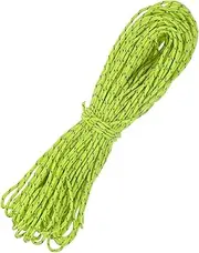 uxcell 2 mm 98FT Reflective Guyline Camping Paracord [1PCS] - Guy Lines Ultralight Thin Cord Rope 3 Strands Paracord Use for Camping Tents & Tarps & Hiking - [Fluorescent Green]