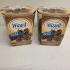 2 WIZARD Cashmere Woodlands Scented (25 Hours) Glass Jar Candle 3 OZ/85 NEW
