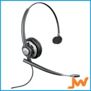Plantronics EncorePro HW710 Overt the Head Monaural Wired Headset With Noise...