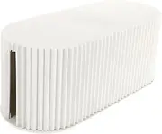 Desktop Cable Box Detachable Wire Organizer for Home Supplies Shaped Opening for Efficient Heat Dissipation Capacity Cord Management for Appliances