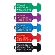 Custom Easy Grip Removable Shopping Trolley Key Token suits Coles, Aldi, Woolies
