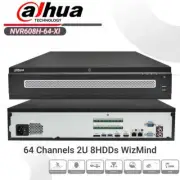 Dahua NVR608H-64-XI 64-Channels 2U 8HDDs SMD Plus WizMind Network Video Recorder
