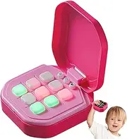 Puzzle Game - Cube Puzzles - 10cm Electronic Console Portable with Ultra-Thin Design, Battery Operated, Promotes Logic & Concentration - Ideal as a Children & Travel