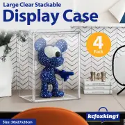 4PCS Display Case Action Figures Toy Model Box Handbag Shoe Storage Organiser