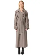 [Curaae by Elliatt] London Trench Coat in Walnut
